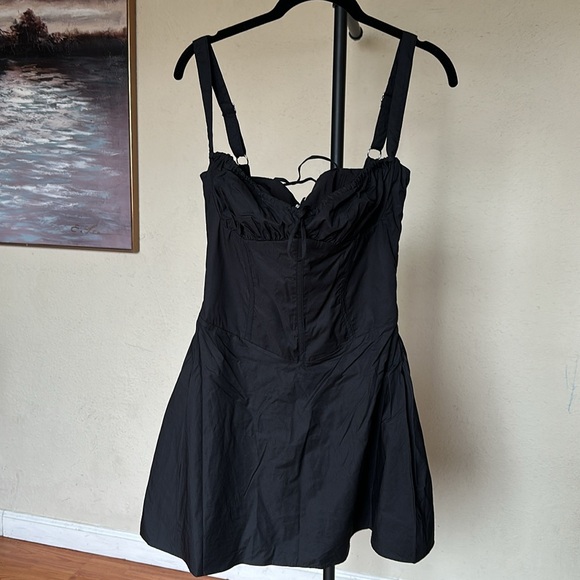 House‎ of CB L D-DD  'Carlotta' Black Corset Mini Dress NWOT - Picture 4 of 9